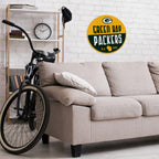 Rico Industries Nfl Football Green Bay Packers Classic Shape Cut Pennant - Home And Living Room D  Cor - Soft Felt Ez To Hang