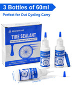 Beanewone Tubeless Tire Sealant, Tubeless Bike Sealant - 2Oz Per Bottle, Long-Lasting For Mtb, No Tubes And Tubeless Tires. No T