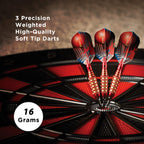 Viper Atomic Bee Soft Tip Darts, Red, 16 Grams