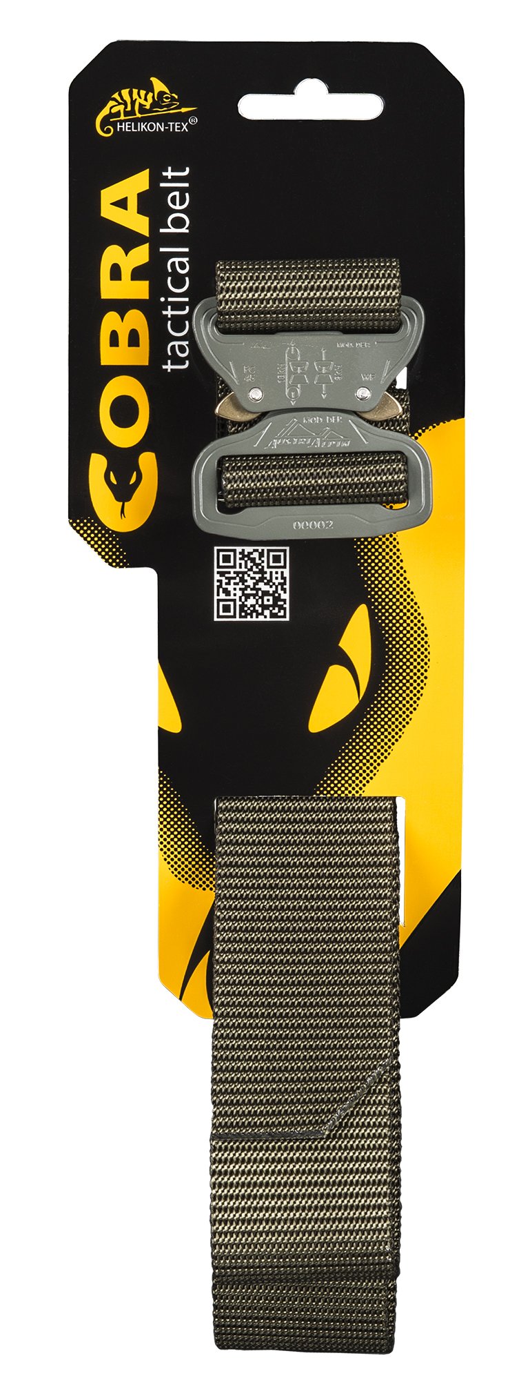 Helikon-Tex Urban Line, Cobra Tactical Belt FC45 Olive Green, Up to 36 Pants Size / 47 Belt Length