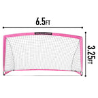 Franklin Sports Blackhawk Portable Soccer Goal - Pop-Up Soccer Goal And Net - Indoor Or Outdoor Soccer Goal - 6