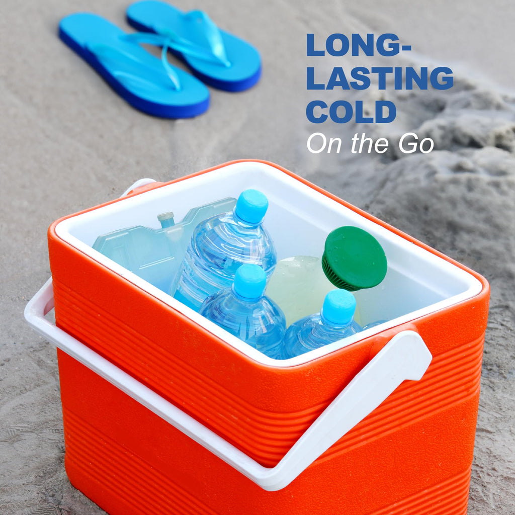 Sport Temp Reusable Jumbo Ice Pack - Long Lasting - Perfect For Keeping Food Or Beverages Cold, Coolers, Camping, Beach Coolers,