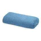 Gaiam Yoga Bolster Rectangular Meditation Pillow, Teal, 25 X 12 X 5