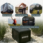 Boxio Portable Toilet - Convenient Camping Toilet Compact, Safe, And Personal Composting Toilet With Convenient Disposal For Cam