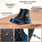Azarxis Low Trail Gaiters Reflective Ankle Gators Protective Shoe Covers With Uv Protection & Breathable & Sand Prevention For W