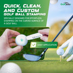 Promarking Ezballstamp Golf Ball Stamp - Red Owl