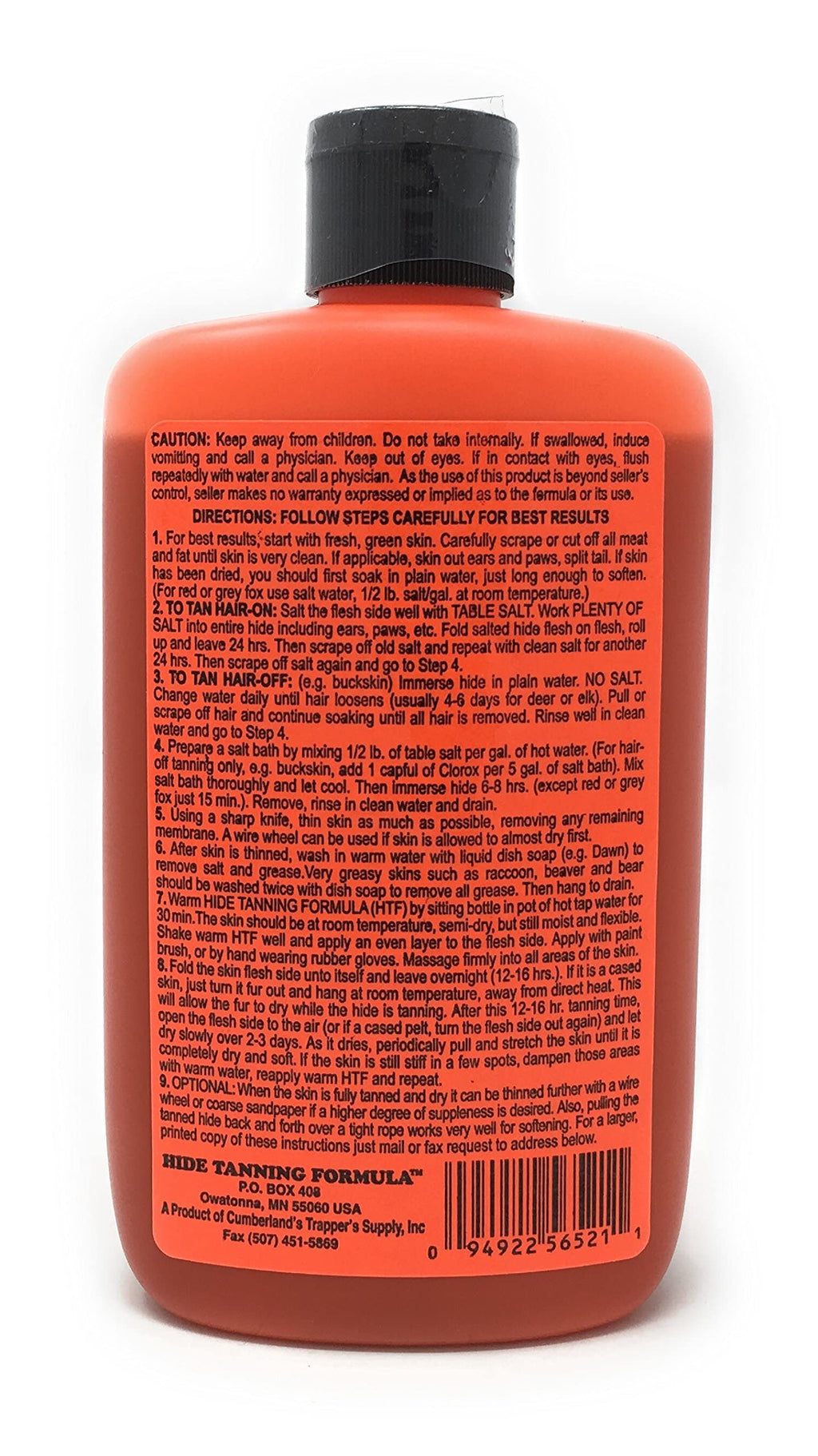 Deer Hunters & Trappers Hide & Fur Tanning Formula (2)