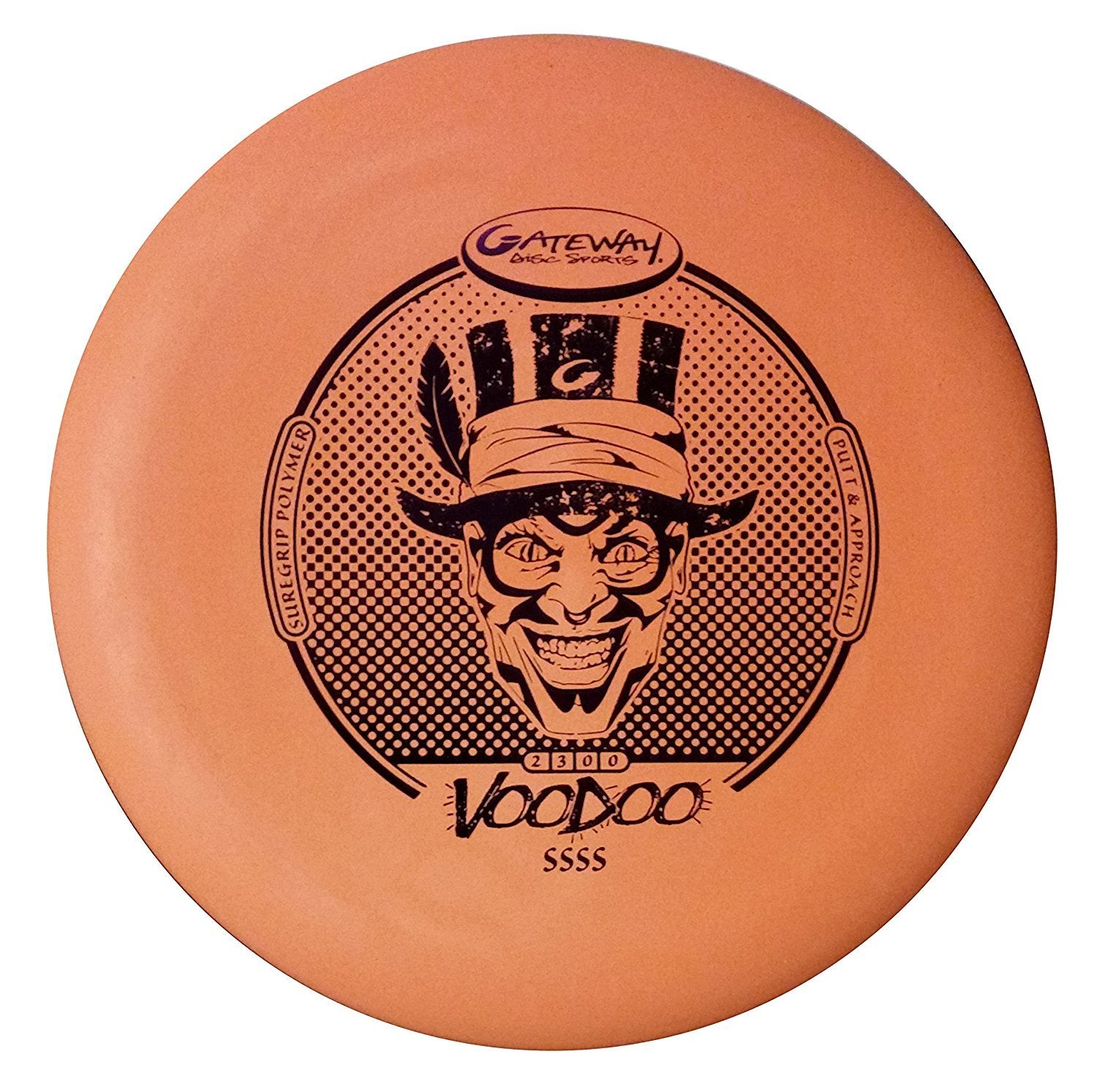 Gateway Disc Sports Sure Grip 4S Voodoo Putter Golf Disc [Colors May Vary] - 173-176G