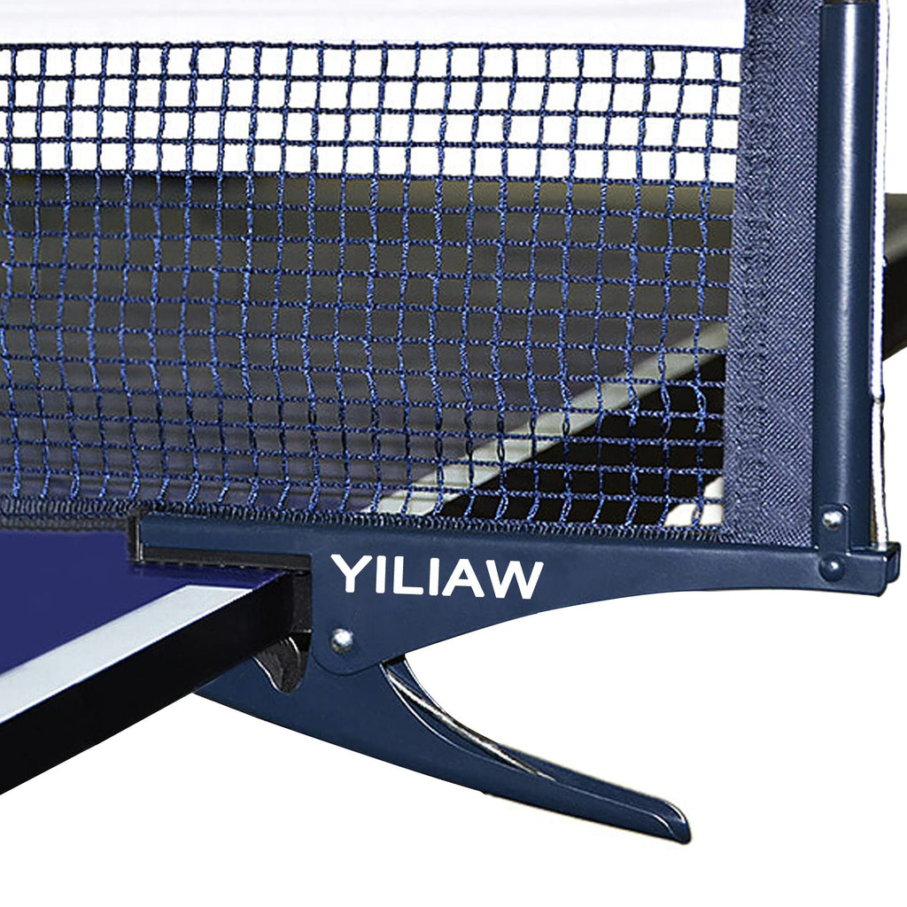 Yiliaw Collapsible Table Tennis Net 72Professional Steel Pingpong Net Clip Grip Mesh Training Competition Portable Tension Adjus
