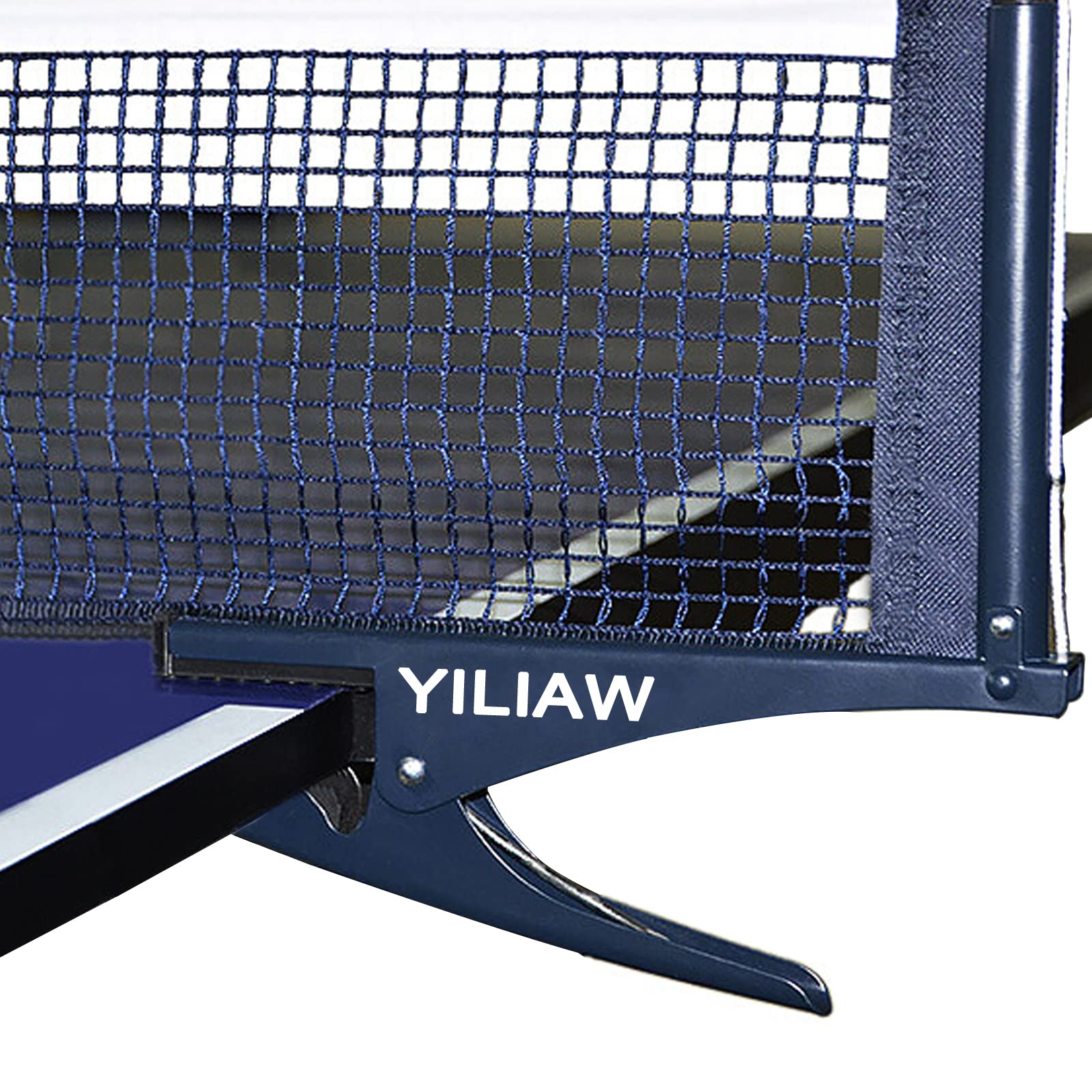 Yiliaw Collapsible Table Tennis Net 72Professional Steel Pingpong Net Clip Grip Mesh Training Competition Portable Tension Adjus
