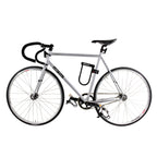 Kryptonite Keeper Standard Bike U-Lock, Heavy Duty Anti-Theft Bicycle U Lock Sold Secure Silver, 12Mm Shackle With Mounting Brac