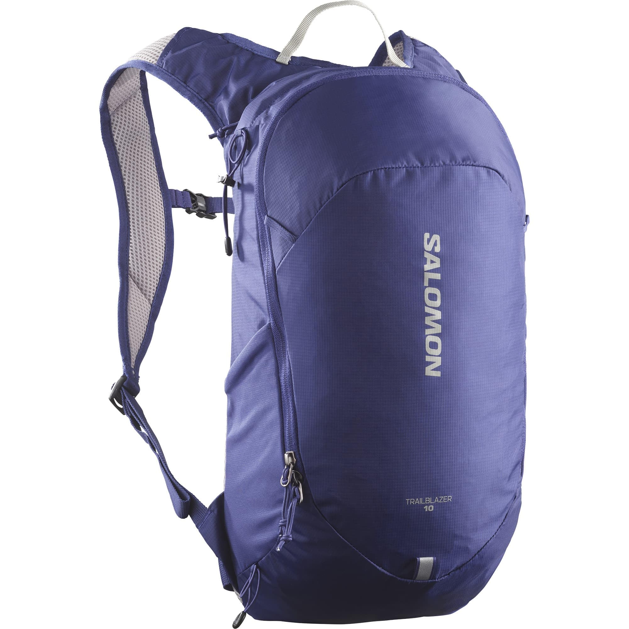 Salomon Unisex Trailblazer 10, Hiking & Trekking Backpack, 10-Liter - Mazarine Blue/GHOST GRAY 16-4703 TCX - NS