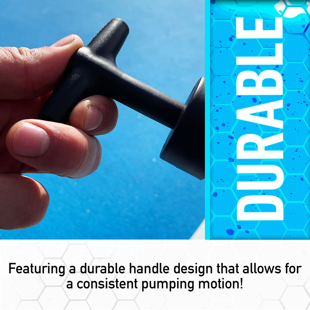 Franklin Sports Ball Pump - Air Inflation Pump For Sports Balls - Soccer Ball, Basketball + Football Pump With Needle - 11.5''