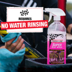 Finish Line Super Bike Wash Bicycle Cleaner, 1 Liter (338-Ounce) Spray Bottle