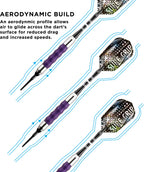 Viper Sure Grip Soft Tip Darts, Purple, 16 Grams