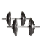 Cap Barbell 50-Pound Adjustable Dumbbell Weight Set, C. Black, 50 Lb, Pair