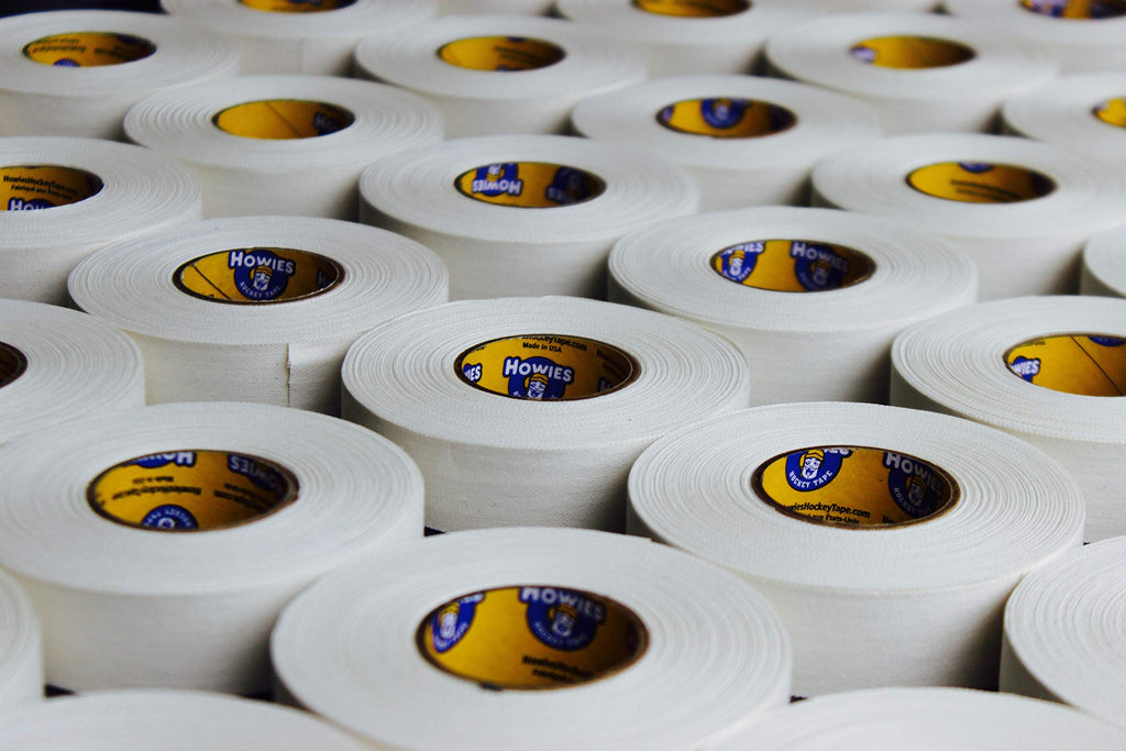 Howies Hockey Tape 5 Roll Pack Of White Hockey Stick Tape