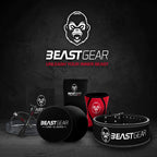 Beast Gear Weight Lifting Belt For Women & Men - Leather Powerbelt With Back And Core Support For Weightlifting, Strength Traini