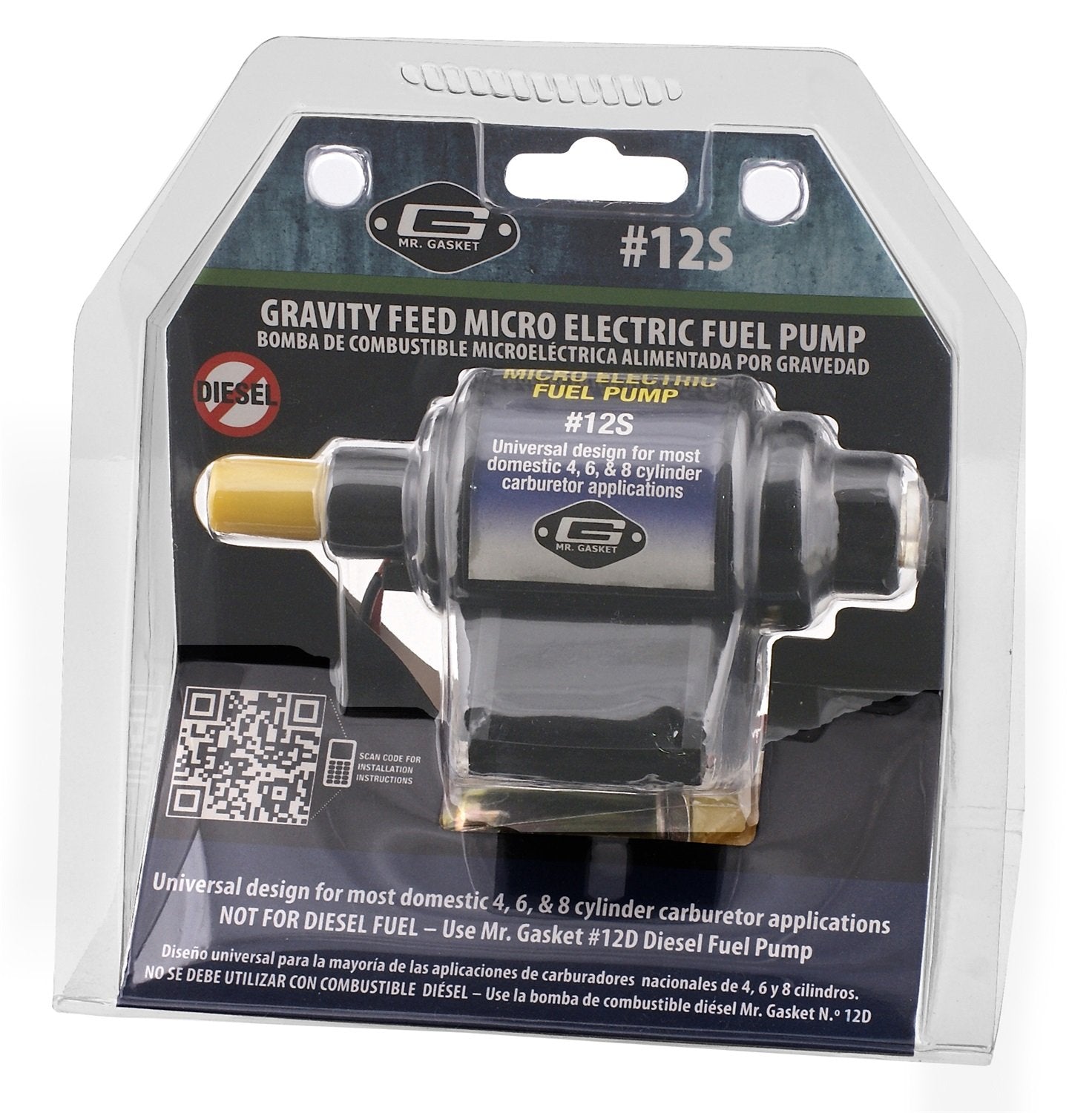 Mr. Gasket 12S Micro Electric Fuel Pump