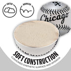 Franklin Sports Chicago White Sox Mlb Team Baseball - Mlb Team Logo Soft Baseballs - Toy Baseball For Kids - Great Decoration Fo