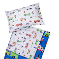 Wildkin Kids Microfiber Sleeping Bag For Boys And Girls, Includes Pillow Case And Stuff Sack, Perfect Size For Slumber Parties, 