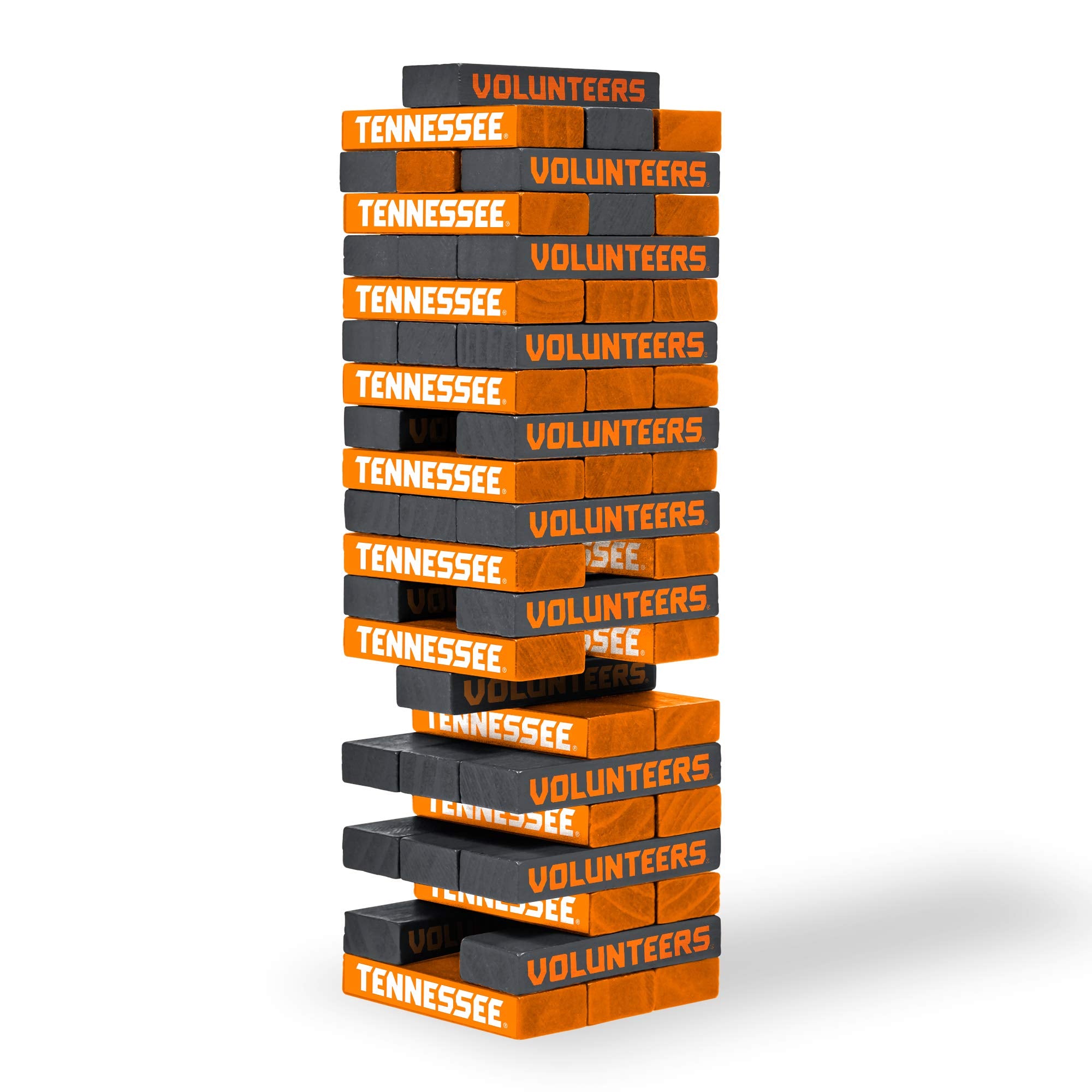 Wild Sports NCAA Tennessee Volunteers Table Top Stackers 3 x 1 x .5, Team Color