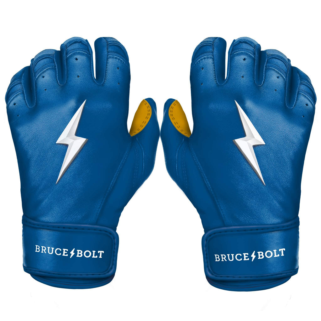 Bruce Bolt Original Series Short Cuff Royal Batting Glove - Royal Xlarge