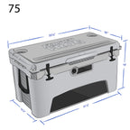 Frosted Frog Desert Camo 75 Quart Ice Chest Heavy Duty High Performance Roto-Molded Commercial Grade Insulated Cooler