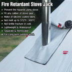 4 Persons 5Lb Lightweight Tipi Hot Tent With Stove Jack, 7'3'' Standing Room, Teepee Tent For Hunting Family Team Backpacking Ca