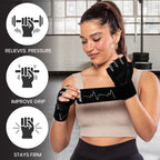 MhIL Workout Gloves for Women - Breathable Gym Gloves for Women with Palm Protection and Enhanced Grip - Padded Weight Lifting G