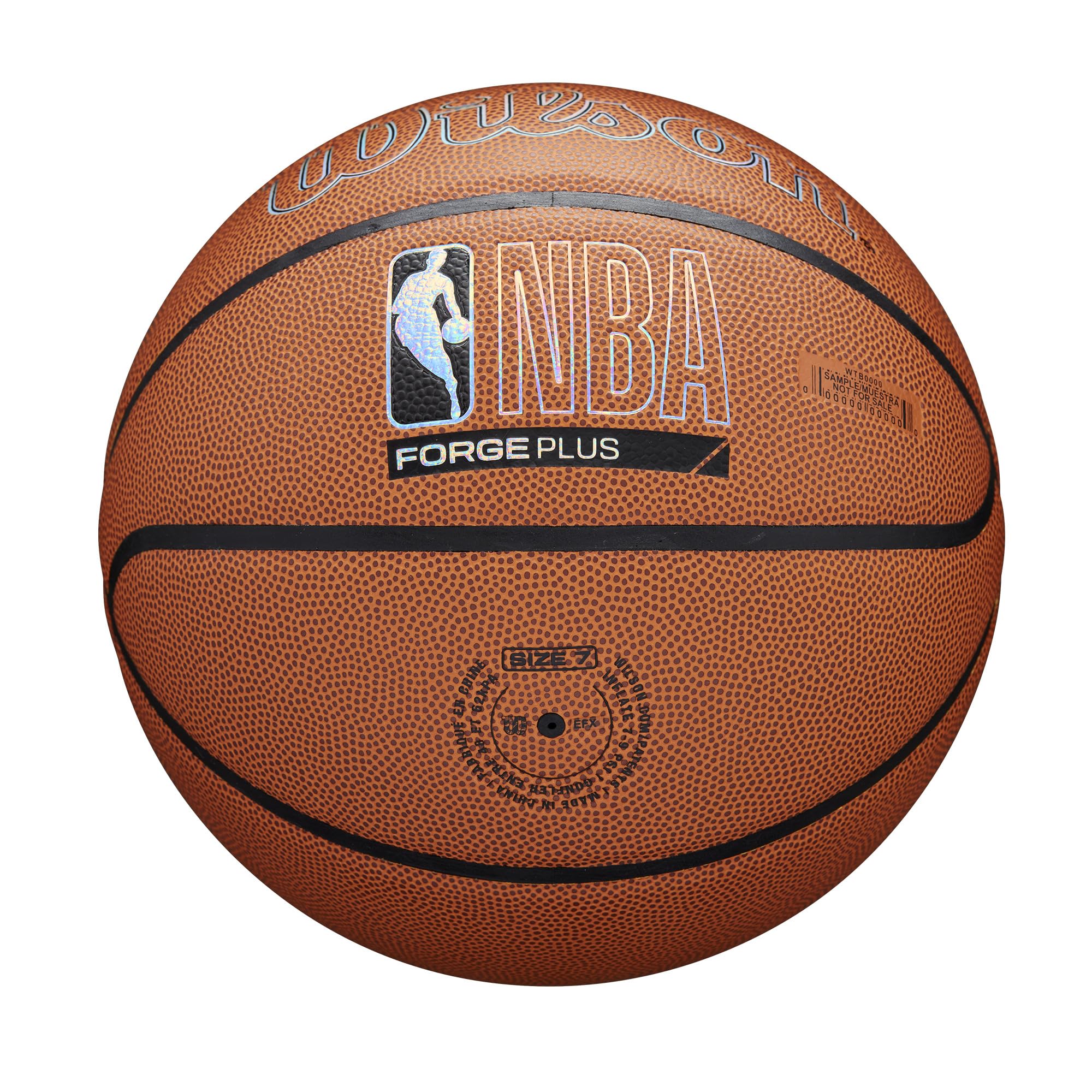 Wilson Nba Forge Plus Indoor/Outdoor Basketball - Brown, Size 6-28.5''