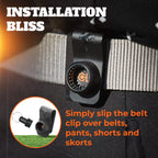 Frogger Golf Magnetic Belt Latch-It Accessory Attachment System - Secure & Quick Golf Gear Access, Hands-Free Equipment Manageme