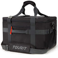 Tourit Cooler Bag 48-Can Insulated Soft Cooler Large Collapsible Cooler Bag 32L Lunch Coolers For Picnic, Beach, Work, Trip, Bla