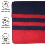Arcturus Rainier Wool Blanket - Warm, Heavy, Washable, Bed Blanket | Great For Home & Camping (Lava Canyon, King)
