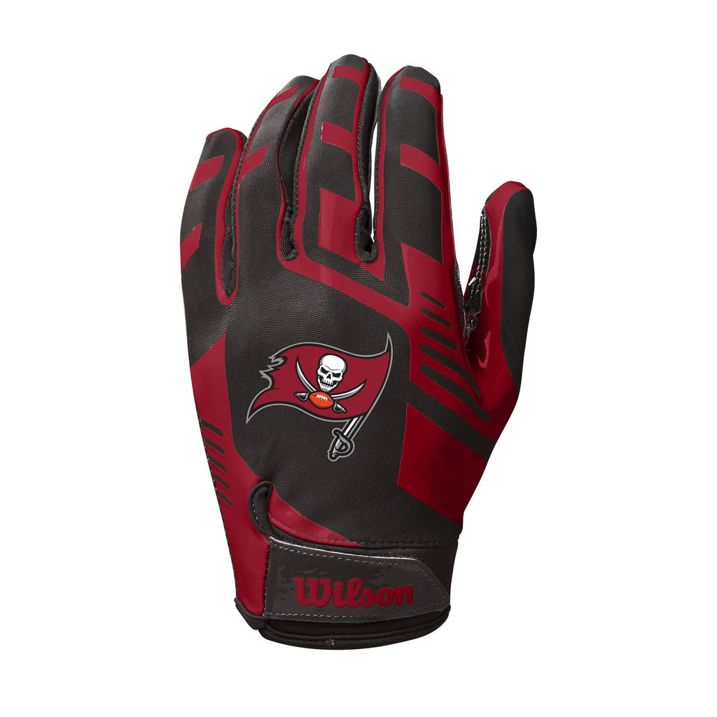Wilson Nfl Stretch Fit Football Gloves - Youth, Tampa Bay Buccaneers