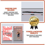 Fitryo Flex Body Bar For Physical Therapy & Rotator Cuff Relief - Shoulder Rehabilitation Tube For Baseball & Exercise Stick - M