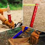 Azarxis Snow Sand Tent Stakes Pegs Aluminum U-Shaped Lightweight Heavy Duty Ground Nails For Beach Shade Canopy Camping Hiking B