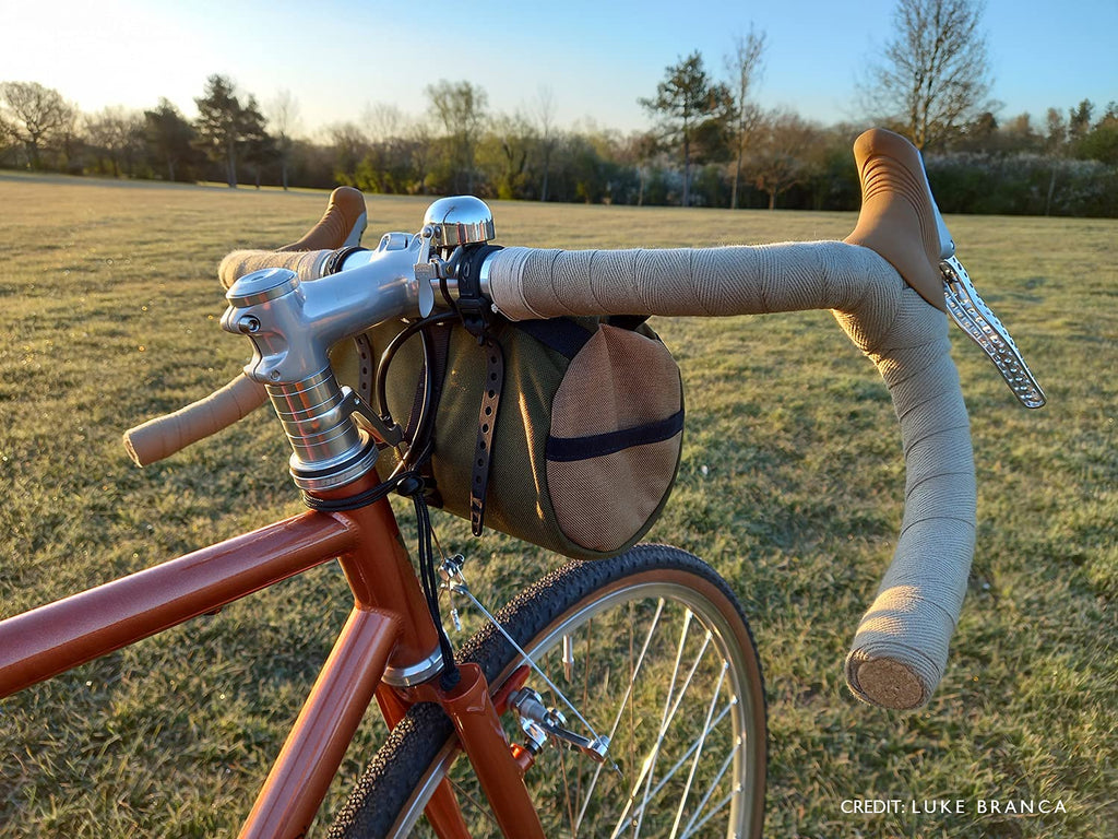 Newbaums Cushioned Cotton Cloth Handlebar Tape- Dark Brown. Made In Usa (7 Ft. Roll Of 1.25 Wide Wrap) Classic Look And Feel Of