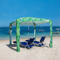 CoolCabana Beach Shade Tent - Easy Setup, UPF 50+ Protection, Large & Medium Sizes, Compact & Wind Resistant - Beach Cabana for 
