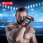 Champs Mma Gloves (Black, Small)