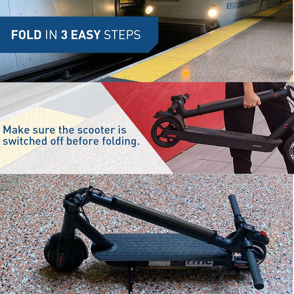 Hiboy Electric Scooter, 350W Peak Motor, 13 MPH, 10.6 Mile Range, Foldable, Lightweight, UL 2272 Certified, Dual Braking System,
