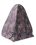 Hme Spring Steel 100 Ground Blind- Two Person, Blacked Out Interior, 4 Window Opening