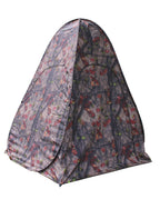 Hme Spring Steel 100 Ground Blind- Two Person, Blacked Out Interior, 4 Window Opening