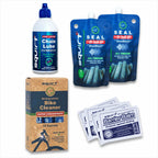 Squirt Bike Care Essentials Kit - Long-Lasting Bike Chain Lube (120Ml), Bike Cleaner Sachets For All Bike Parts, Tire Sealant Po