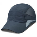 Hsr Unstructured Reflective Lightweight Breathable Stylish Sports Soft Hat Cap For Men And Women (Dark Blue, Free Size)