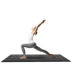 Zeny Exercise Equipment Mat Treadmill Mat 8X3 Ft Floor Mat High Density Fitness Gym Mat For Indoor Bike Cycling Mat,Jump Rope Ma
