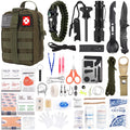 Gifts For Man Dad Husband, 210 Pcs Survival First Aid Kit, Professional Survival Gear Camping Essentials Emergency Medical Goods