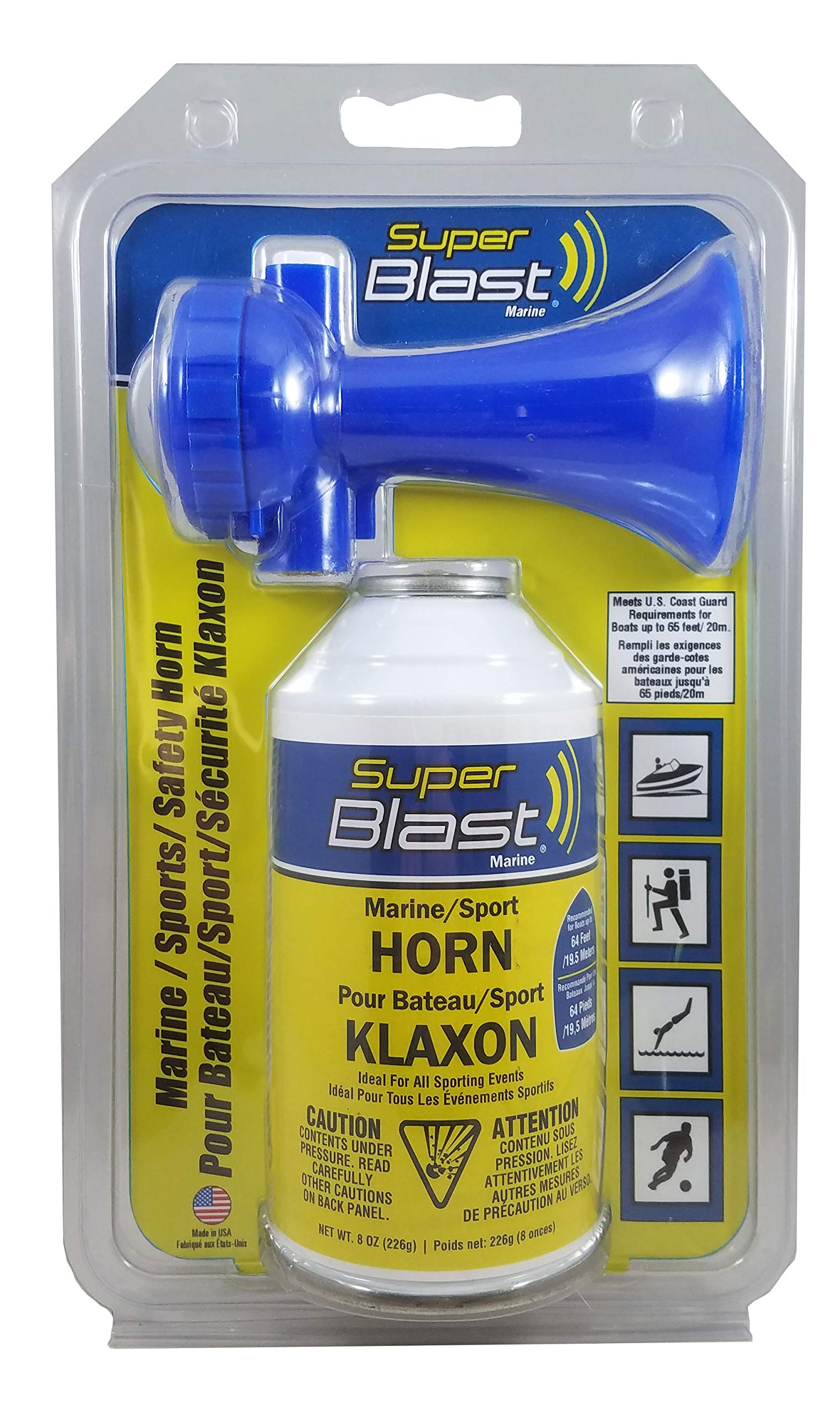 Super Blast 8 Oz Marine And Sports Air Horn