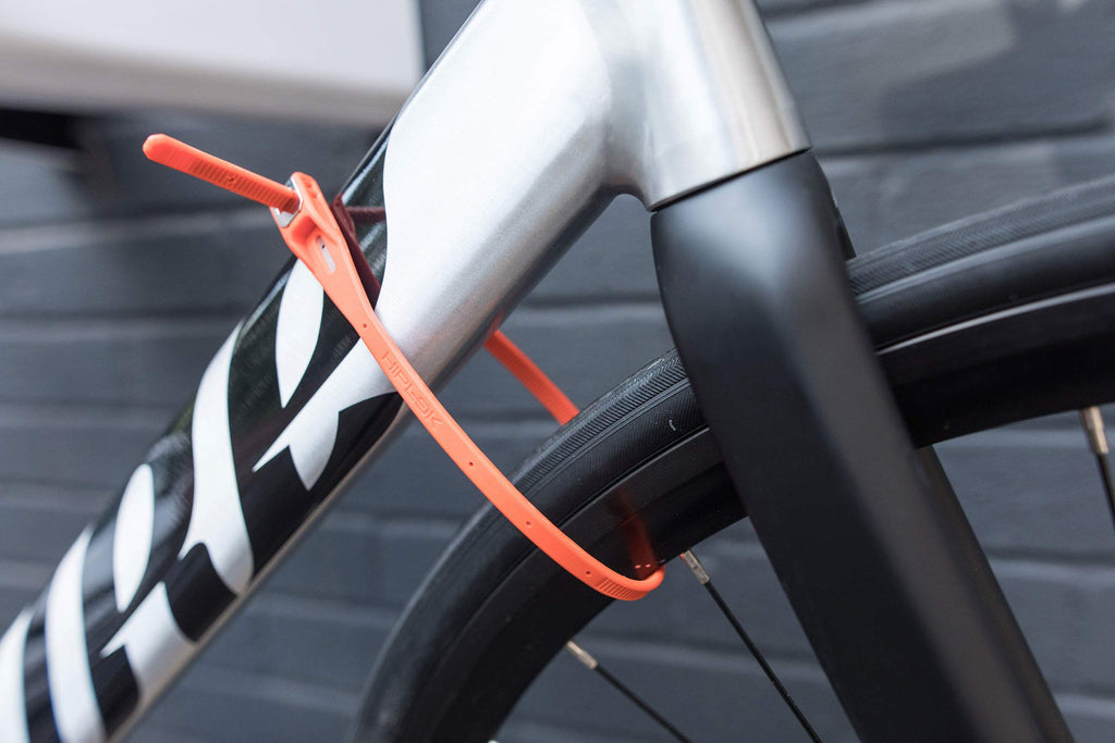 Hiplok B0001103 Z Lok Armoured Security Tie & Bike Lock, Single,Orange