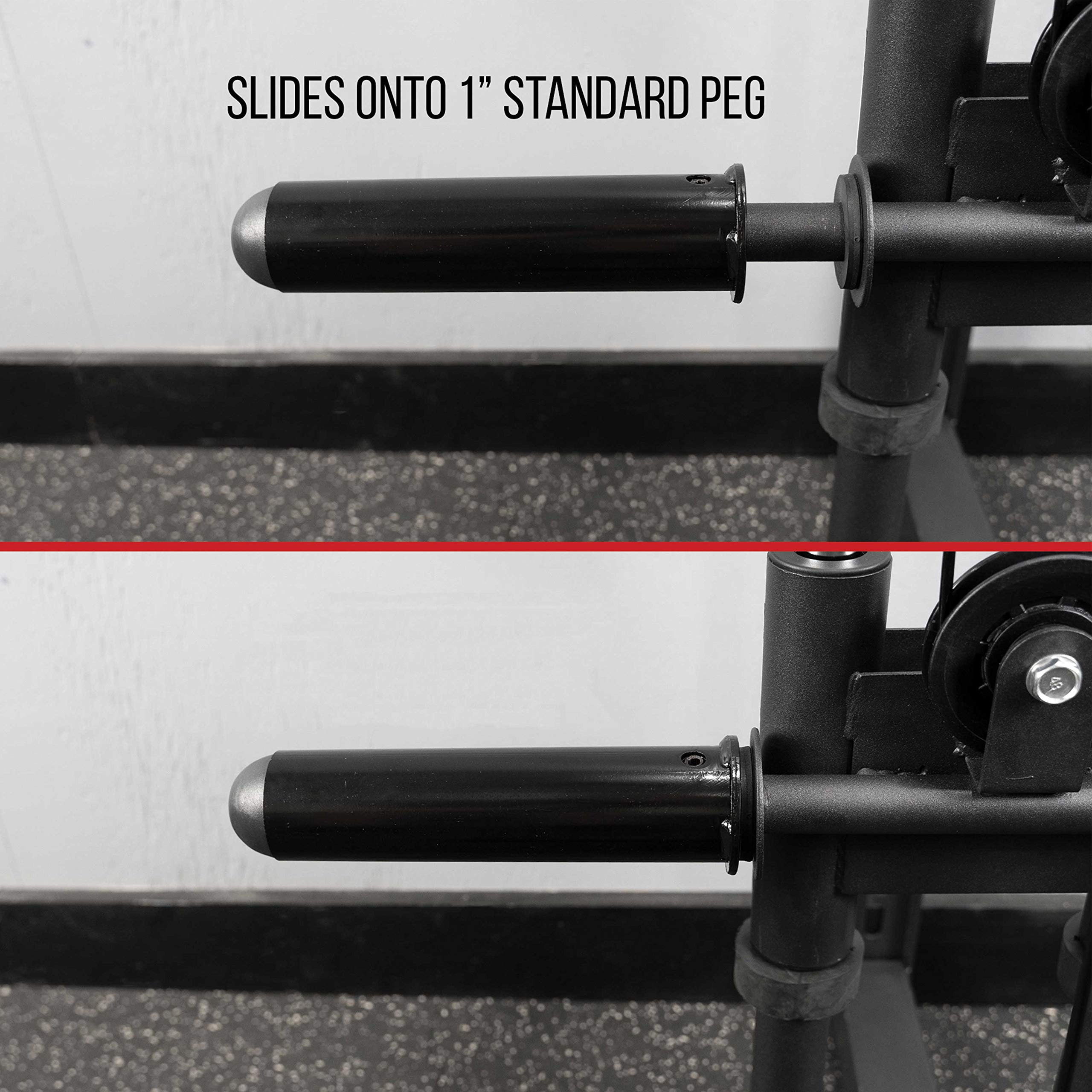Valor Fitness Ex-10 Olympic Adapter Sleeve - Converts 1'' Standard Weight Plate Posts To 2'' Olympic Weight Plate Posts (Sold In
